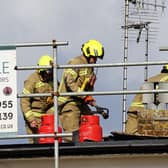 In Pictures: Three fire engines called to fire at Polegate building