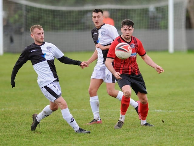 Action from Wick's victory over East Preston in division one of the Southern Combination League