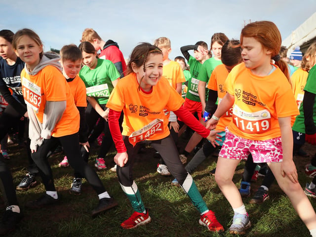 Scenes from the 2024 Brighton Half Marathon