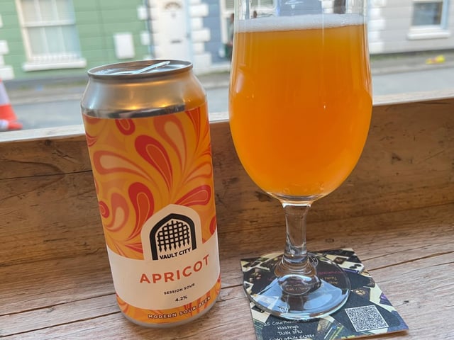The apricot sour was delicious