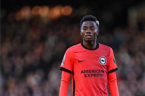 The winger has enjoyed a fine first season with Brighton and will be a threat on the left wing in place of the injured Mitoma