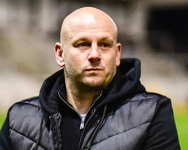Adam Murray has replaced Mark Beard as Eastbourne Borough manager | Picture courtesy of EBFC