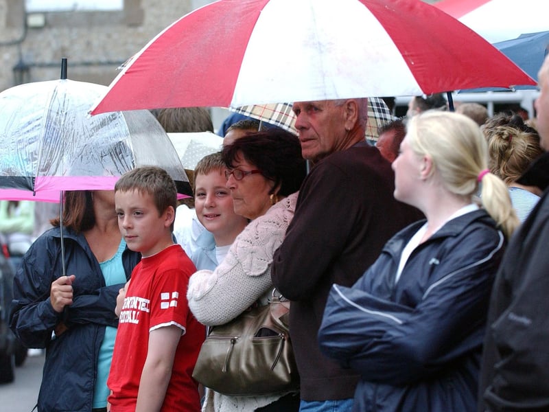 The Davison High School prom at Highdown Towers in June 2008
