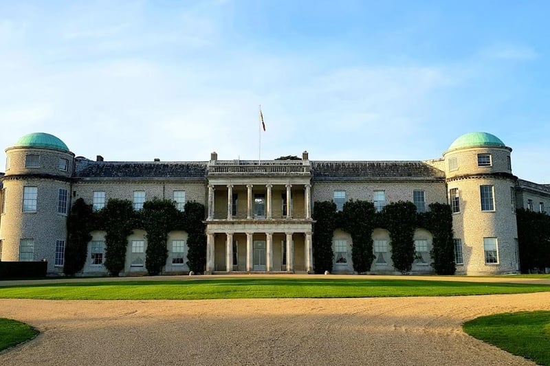 Goodwood House. A grand country house that boasts some beautiful gardens. They also host a range of events throughout the year.