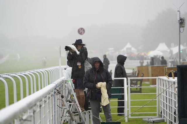 Images from a murky second day at Glorious Goodwood by Alan Crowhurst of Getty and Clive Bennett