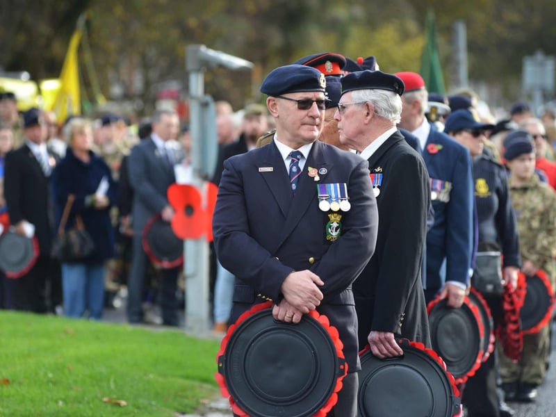 Eastbourne Remembrance Sunday on November 9 2025.