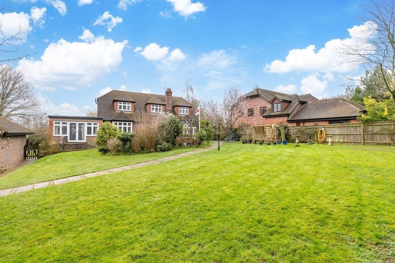 Restful is a charming, detached family home, offering extensive and versatile accommodation spanning a little under 4,000 square feet and set within the historic village of Pease Pottage with excellent links to London, Gatwick and Brighton. Photo: Supplied