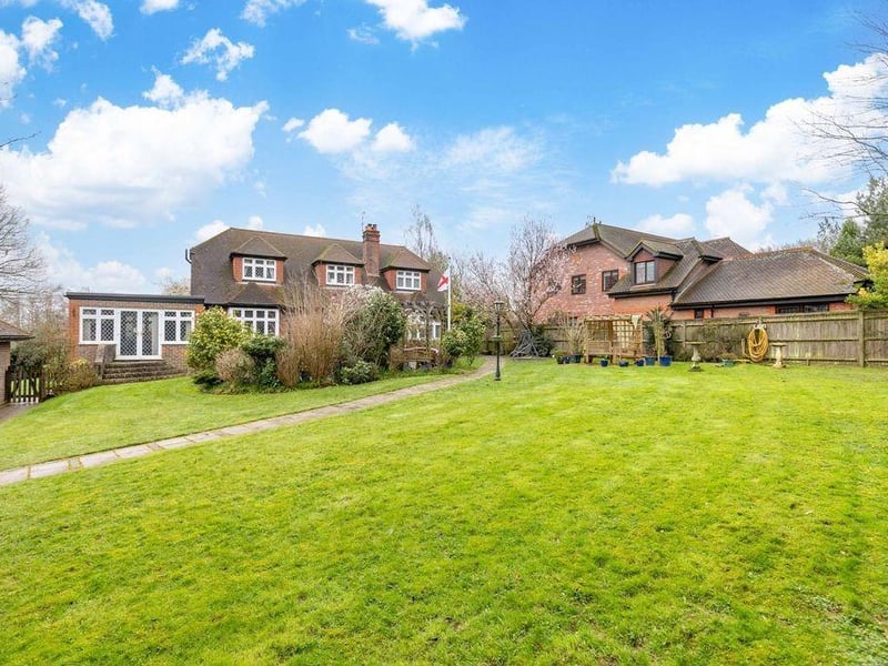 Restful is a charming, detached family home, offering extensive and versatile accommodation spanning a little under 4,000 square feet and set within the historic village of Pease Pottage with excellent links to London, Gatwick and Brighton. Photo: Supplied