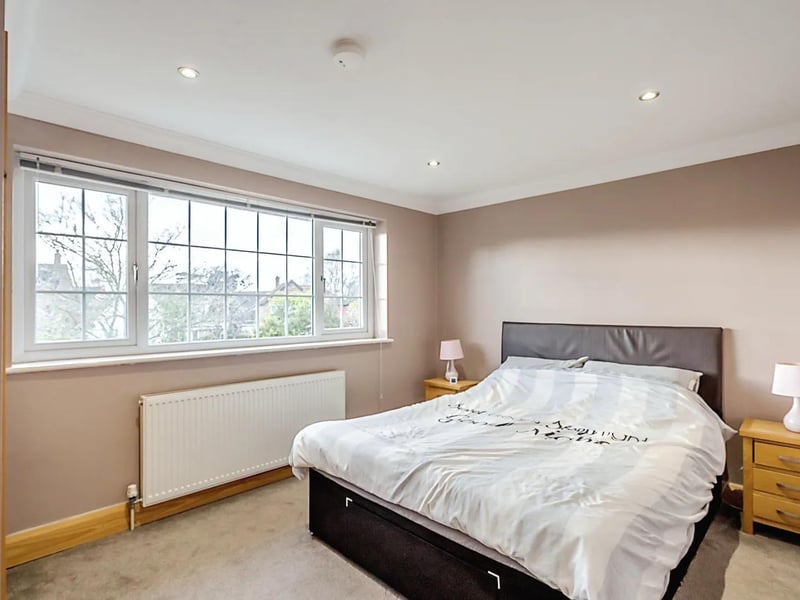 One of the bedrooms