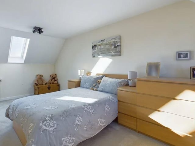 Three of the four generous bedrooms are on the first floor