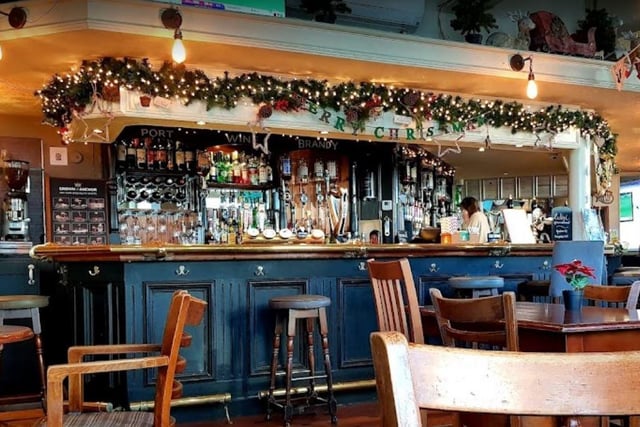 Crown and Anchor: http://crownandanchoreastbourne.co.uk/christmas (photo by Google Maps)