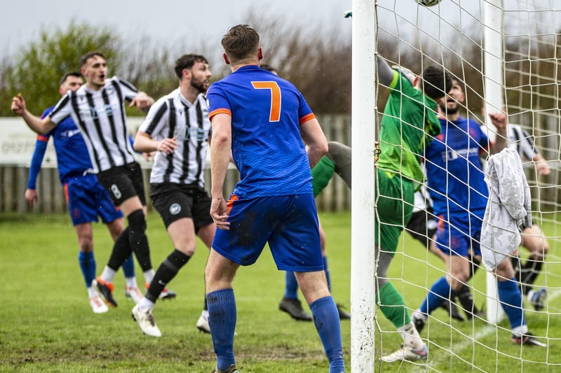 Action from Peacehaven and Telsombe's win over Midhurst and Easebourne in the SCFL premier