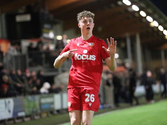 Action from Worthing's win at Dartford