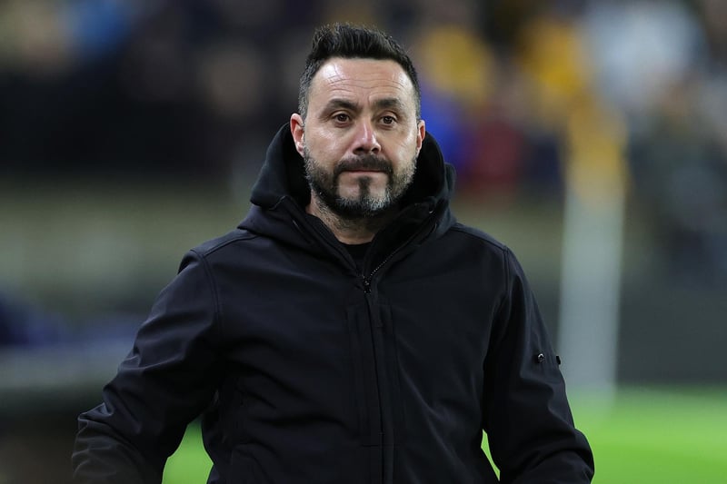 Roberto De Zerbi, the Brighton and Hove Albion manager has a number of injury issues this term