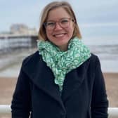 During the meeting, councillor Natasha Davie (Central Ward) questioned Southern Water about data collected by the company and the Environment Agency. Photo: Green and Worthing Community Independent's (GAIA) group