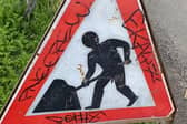 A21 Hastings traffic lights during October roadworks