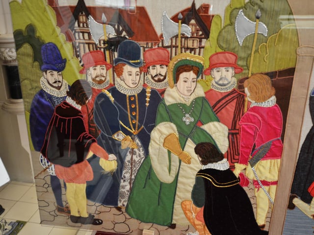 The Hastings Embroidery is on display at the town hall Thursdays-Mondays 10-4 until Sunday, Nov 1.