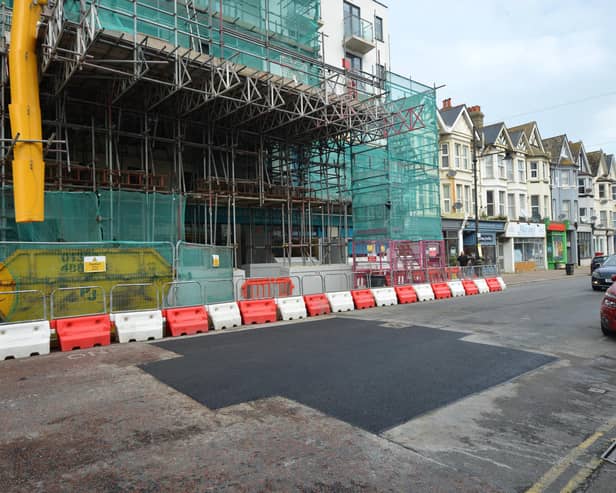 A dangerous dip in the road has now been repaired in Sackville Road, Bexhill.