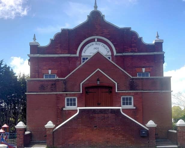 Former Free Church in Western Road, Hailsham.