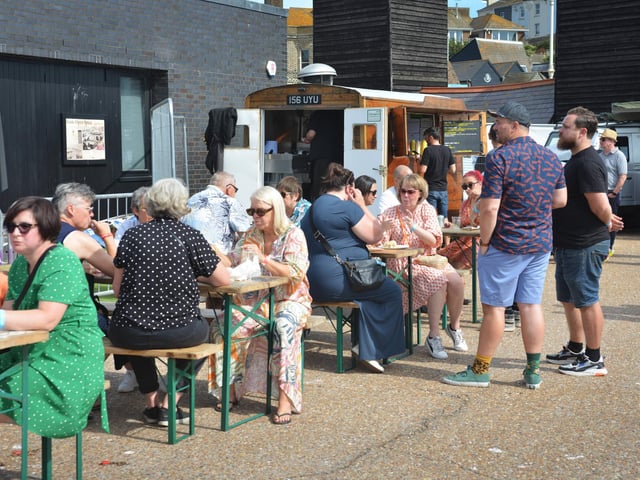 Hastings Seafood & Wine festival 2023.