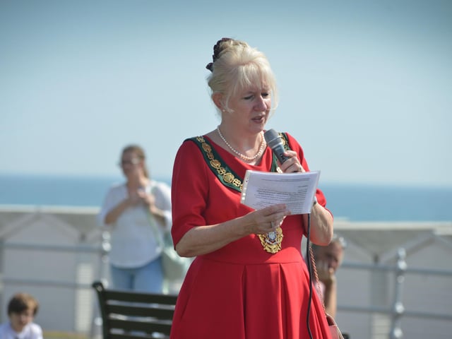 Sussex Blazing Saddles perform in Bexhill on Sunday September 10 2023.