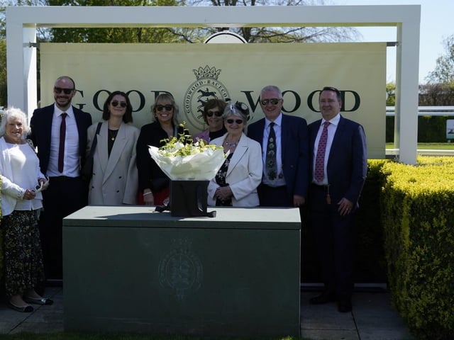 The sun came out for Goodwood Racecourse's first Saturday fixture of 2024