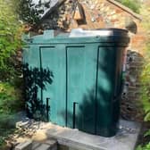 residential rural heating oil tank