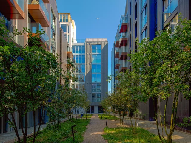 Circus Street in Brighton won the Large Scale Residential Award