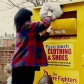 East Sussex Fire and Rescue Service has thanked the public for helping them raise over £7000 for The Fire Fighters Charity, recycling clothing, in the last twelve months. Picture: East Sussex Fire and Rescue