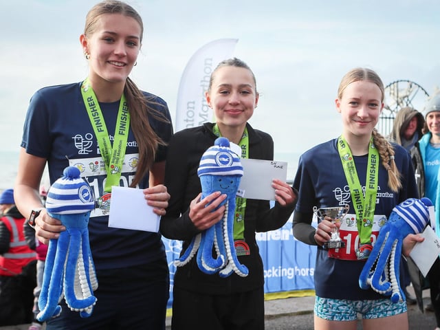 Scenes from the 2024 Brighton Half Marathon