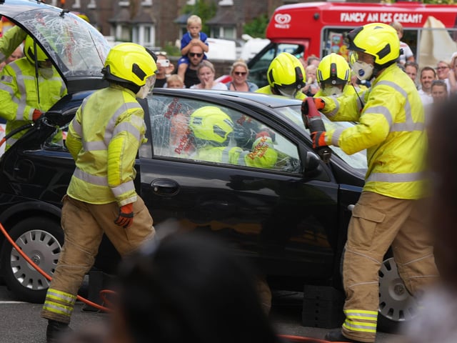 Haywards Heath Fire Station opened their doors and welcomed back the local community for the first time since 2019