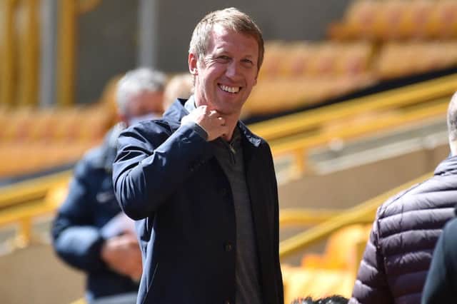 Brighton manager Graham Potter. (Photo by RUI VIEIRA/POOL/AFP via Getty Images)