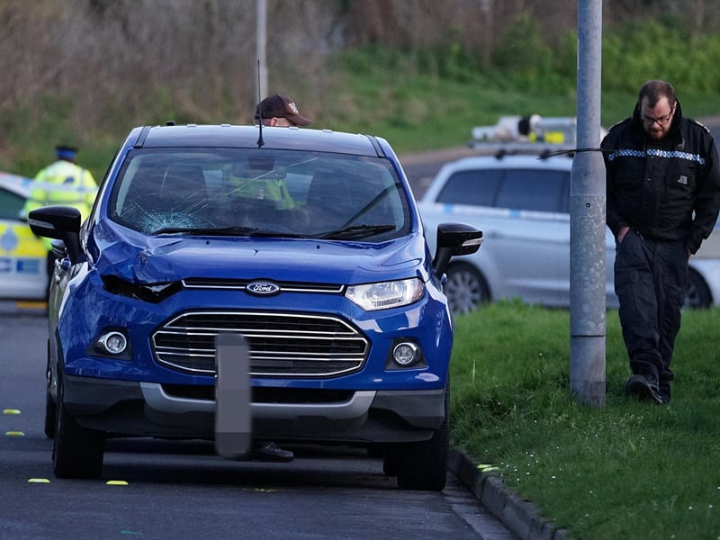 Emergency services at the scene. Picture: Sussex News and Pictures