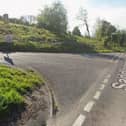 There is a report of a rolled over car on Saddlescombe Road near Devil's Dyke. Photo: Google Street View