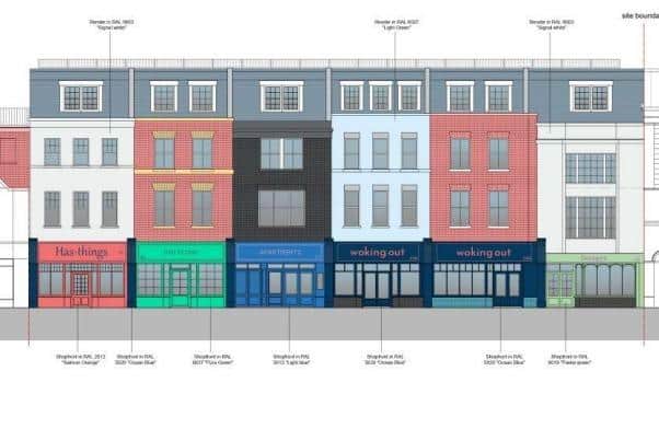 How the front of the building could look. Image: planning documents