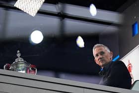 BBC presenter Gary Lineker will not be in the chair as Brighton host Grimsby Town in the FA Cup