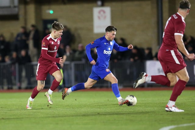 Action from Worthing's National League South win at Chelmsford City