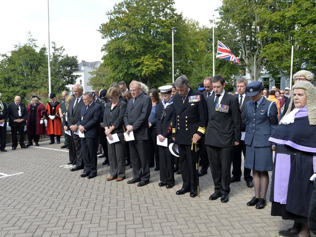 County Proclamation of the new King at County Hall, Lewes (Photo by Jon Rigby)