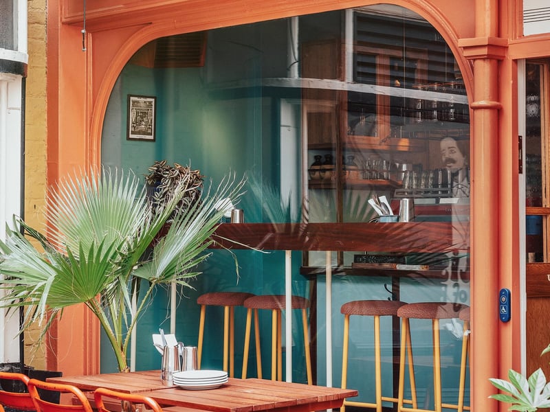 Outside seating at Permit Room, East Street, Brighton
