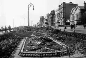 The Carpet Gardens in 1921.