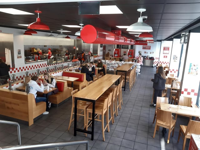 Five Guys fast food chain has launched a new limited-edition pistachio milkshake