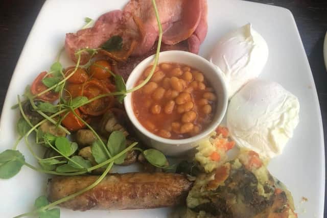 Breakfast as served by Land of Green Ginger