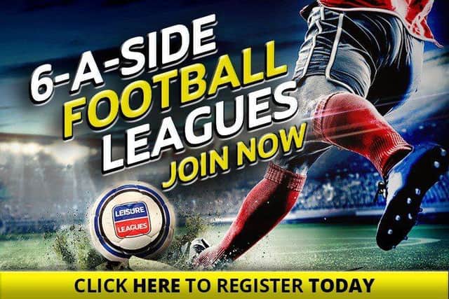 Sign up now to Eastbourne's newest six a side football league