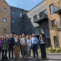 Councillors, council officers and working partners gathered this week to mark the official opening of Stowe Place.