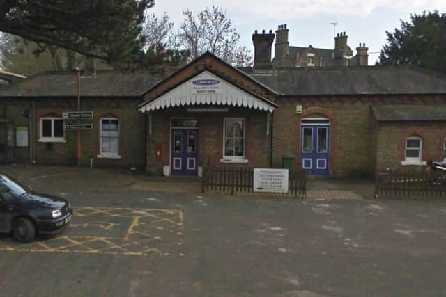 Steamworks hopes to transform a derelict building at Glynde Railway Station into a new bar. Photo: Google Street View