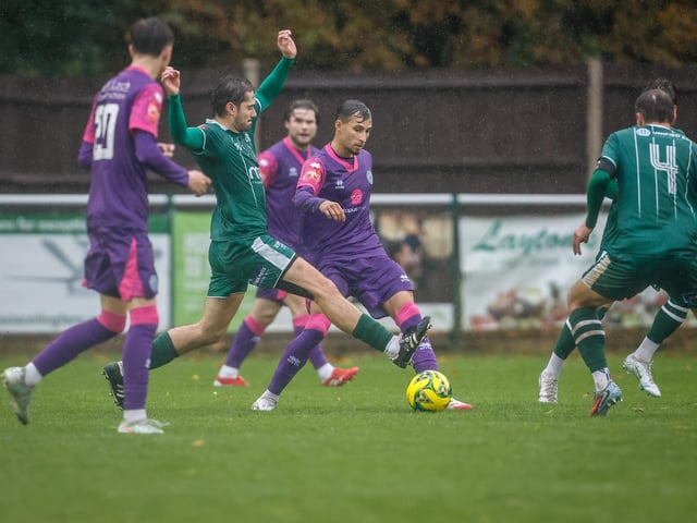 Leatherhead v Eastbourne Borough, FA Trophy first round