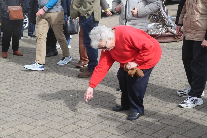 Good Friday Marbles Competition in Hastings Old Town. Photo by Roberts Photographic.