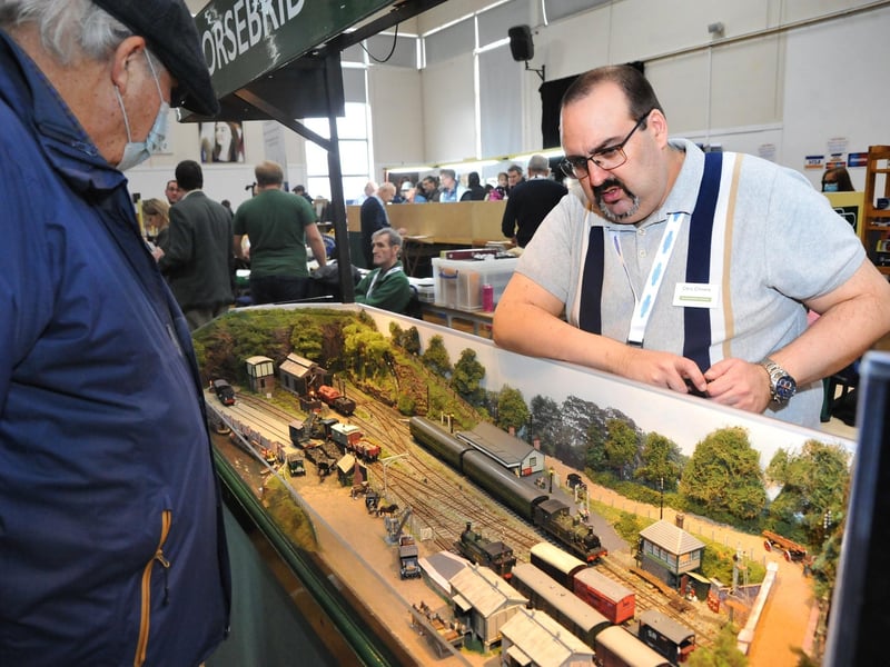 Felpham model railway exhibition. Pic S Robards SR22011401