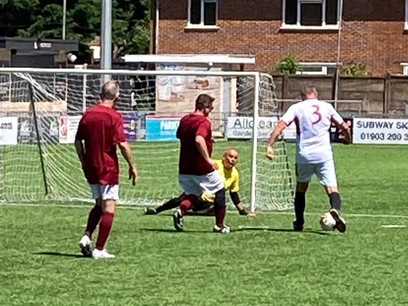 Sussex walking football finals day at Worthing FC