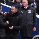 Brighton and Hove Albion head coach Roberto De Zerbi is hoping to guide his team to Europe